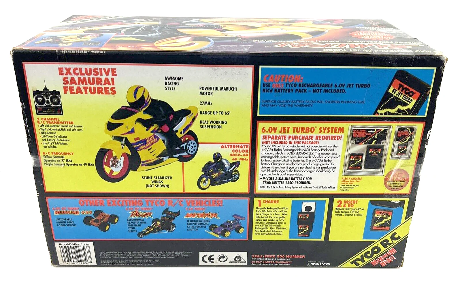 1996 Tyco Samurai - Tyco Collectors - Review, Valuation