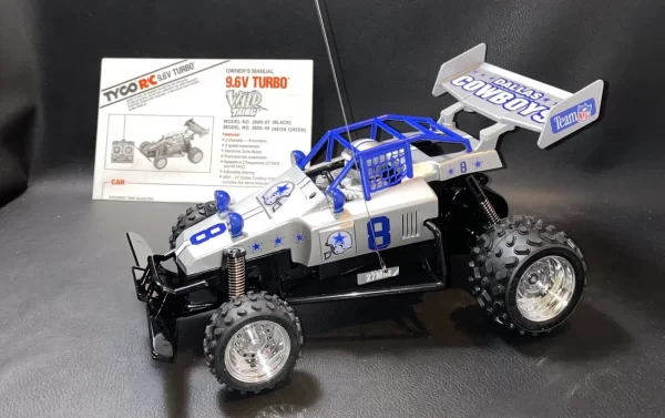 Limited Tyco Dallas Cowboys Wild Thing Car Perspective with Instructions V2
