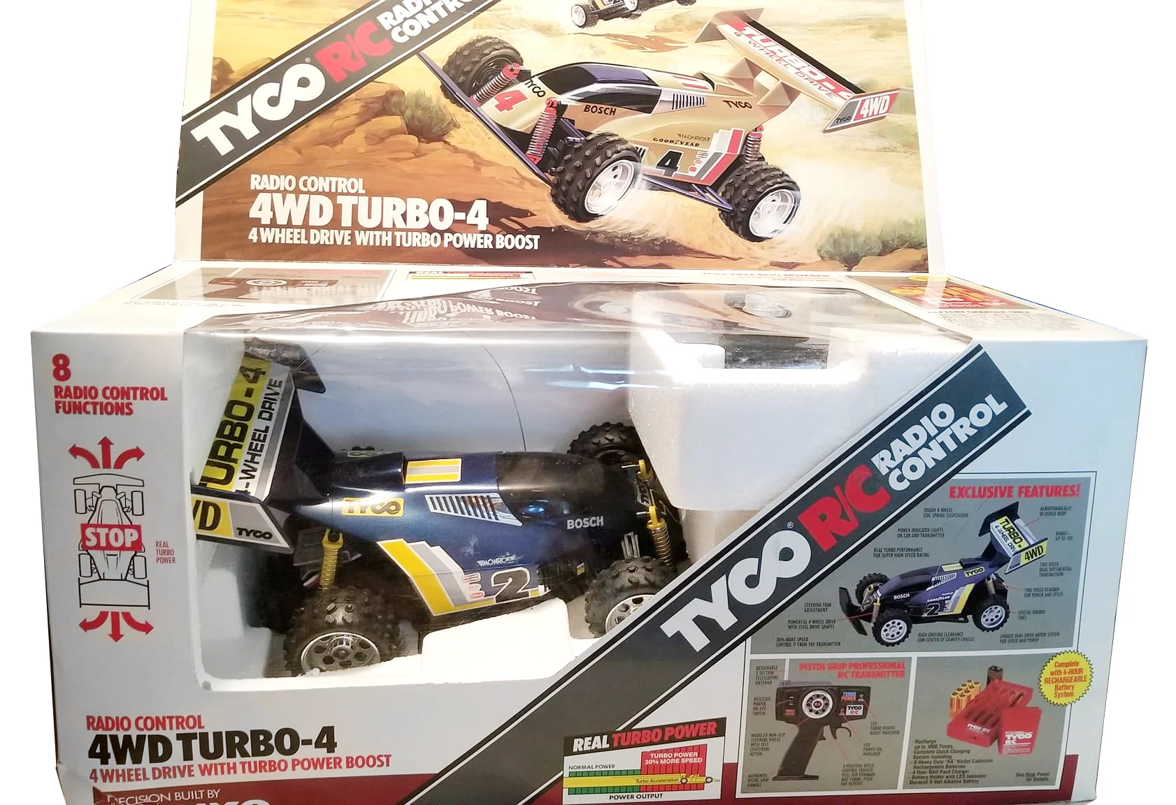 1988 Tyco 4WD Turbo-4 - Tyco Collectors - Review, Valuation