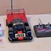 2419 49 Tyco Porsche 962 Car with Controller and Manual and Pylons e1680838640901