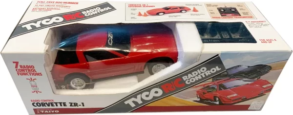2301 49 Tyco Corvette ZR 1 Box Front New