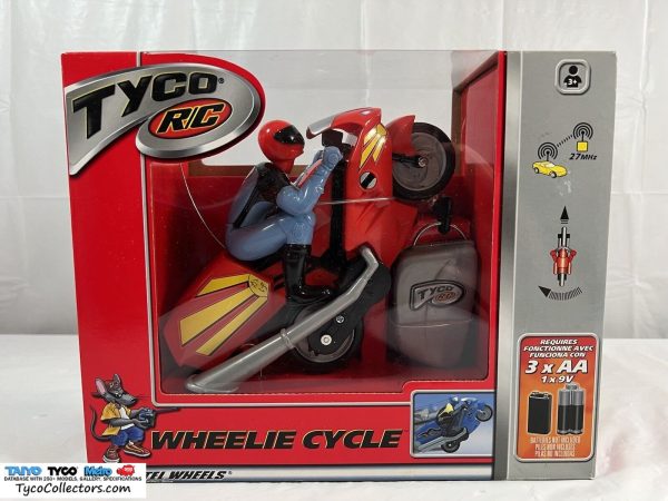 90959 Tyco Mattel Wheelie Cycle Box Front