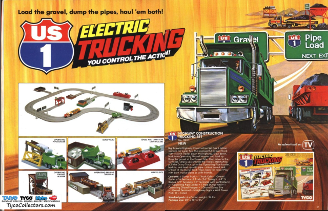 Tyco 1982 Catalog US 1 Electric Trucking