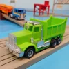 3214 Tyco US1 Fire Alert Electric Trucking Green Truck