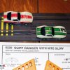 6220 Tyco Cliff Hangers with Nite Glow Cars with Manual