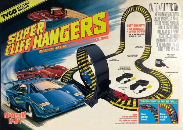 6226 Tyco Super Cliff Hangers Box Front