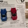 6226 Tyco Super Cliff Hangers Cars and Paperwork V2