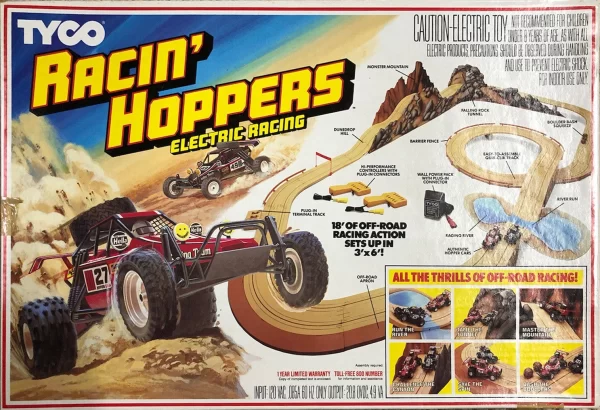 6255 Tyco Racin Hoppers Front Box Style 1