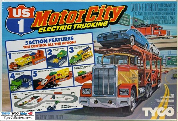3209 Tyco US1 Electric Trucking Motor City Box 2