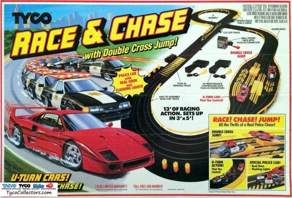 6214 Tyco Race and Chase Box Front 3