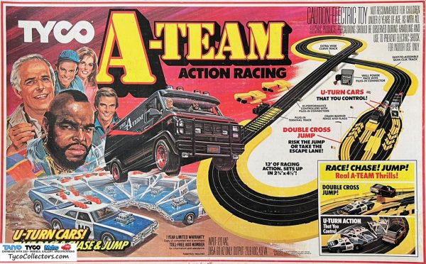6226 Tyco The A Team Action Racing Box Front 2