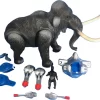 9145 Tyco Wooly Mammoth With All Accessories Laid Out